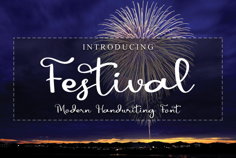 Festival Script Font
