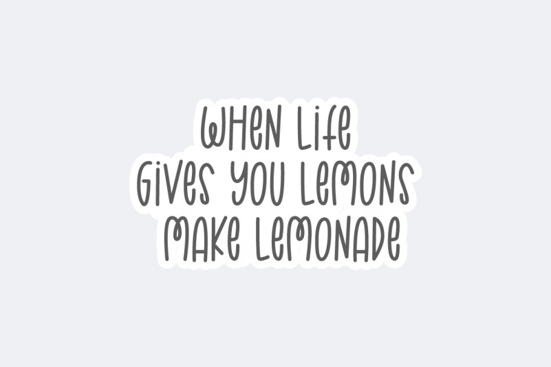 Fresh Lemonade Font preview image 4