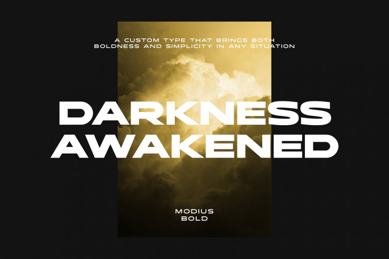 Modius Extended Font preview image 4