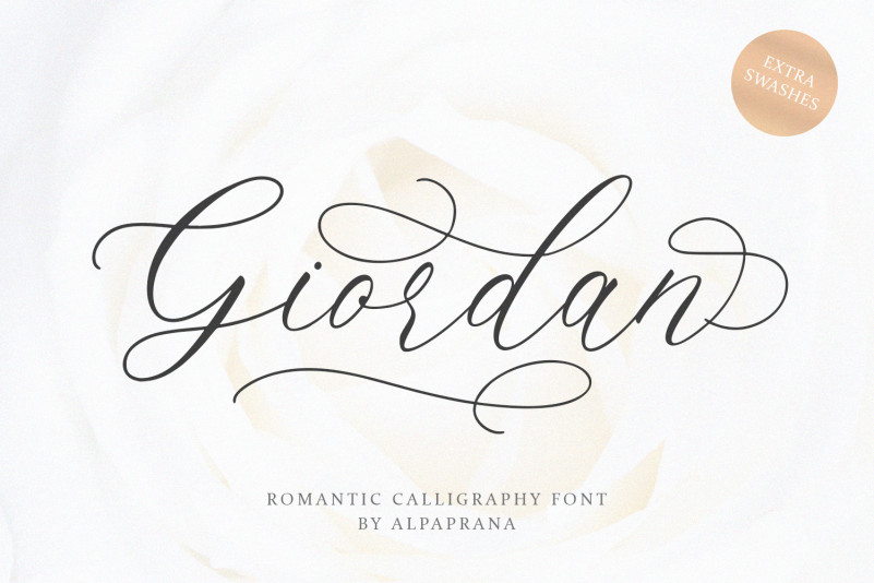 Giordan Calligraphy Font
