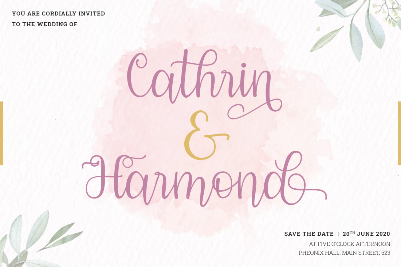Modena Calligraphy Font preview image 4