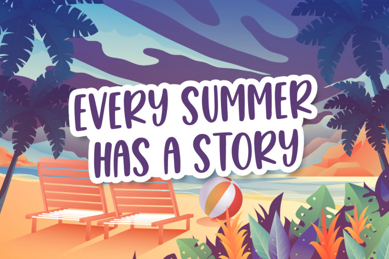 Summer in California Font preview image 3