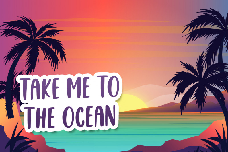 Summer in California Font preview image 5