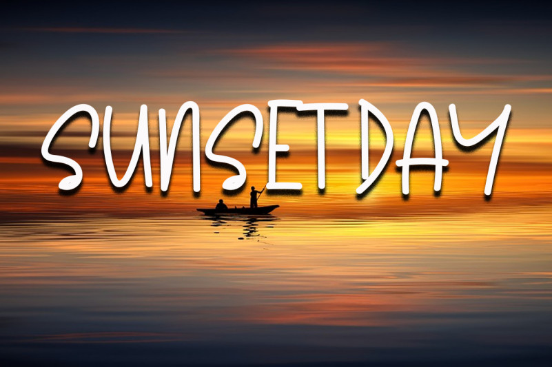 summer summer Font preview image 2