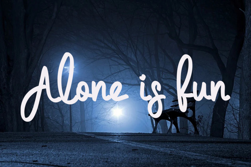 The Rain Font preview image 2