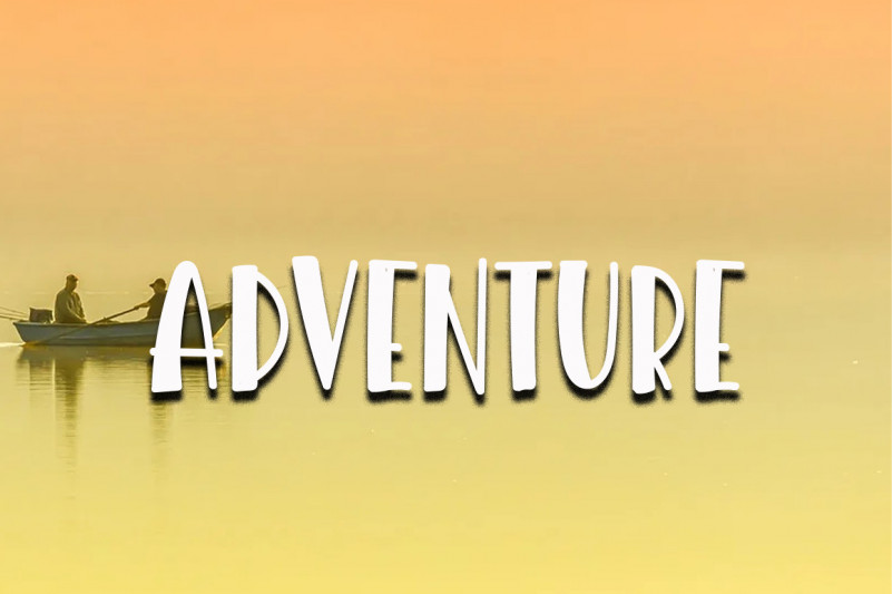Summer Simple Font preview image 4