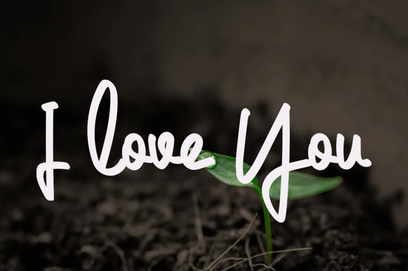 The Rain Font preview image 5