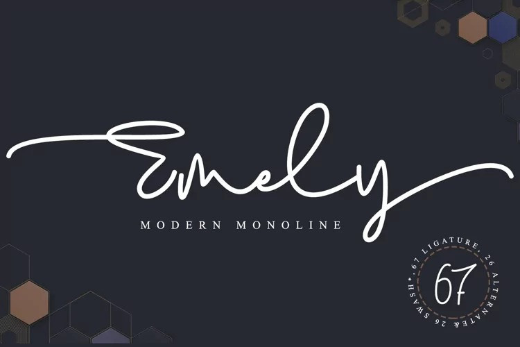 Emely Handwritten Font