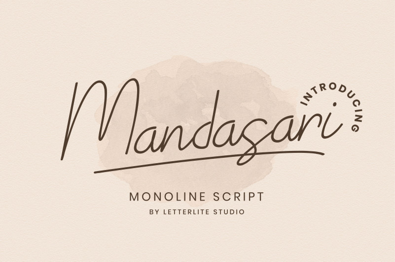 Mandasari Handwritten Font
