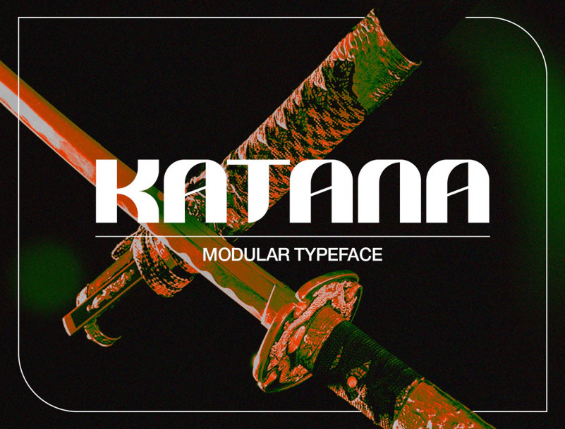 Katana Display Font