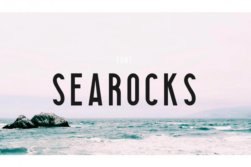 Searocks Sans Serif Font