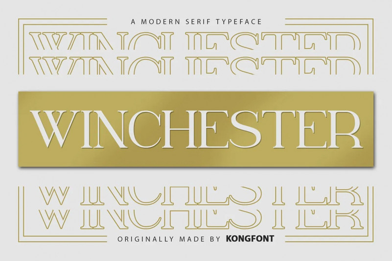 Winchester Serif Font
