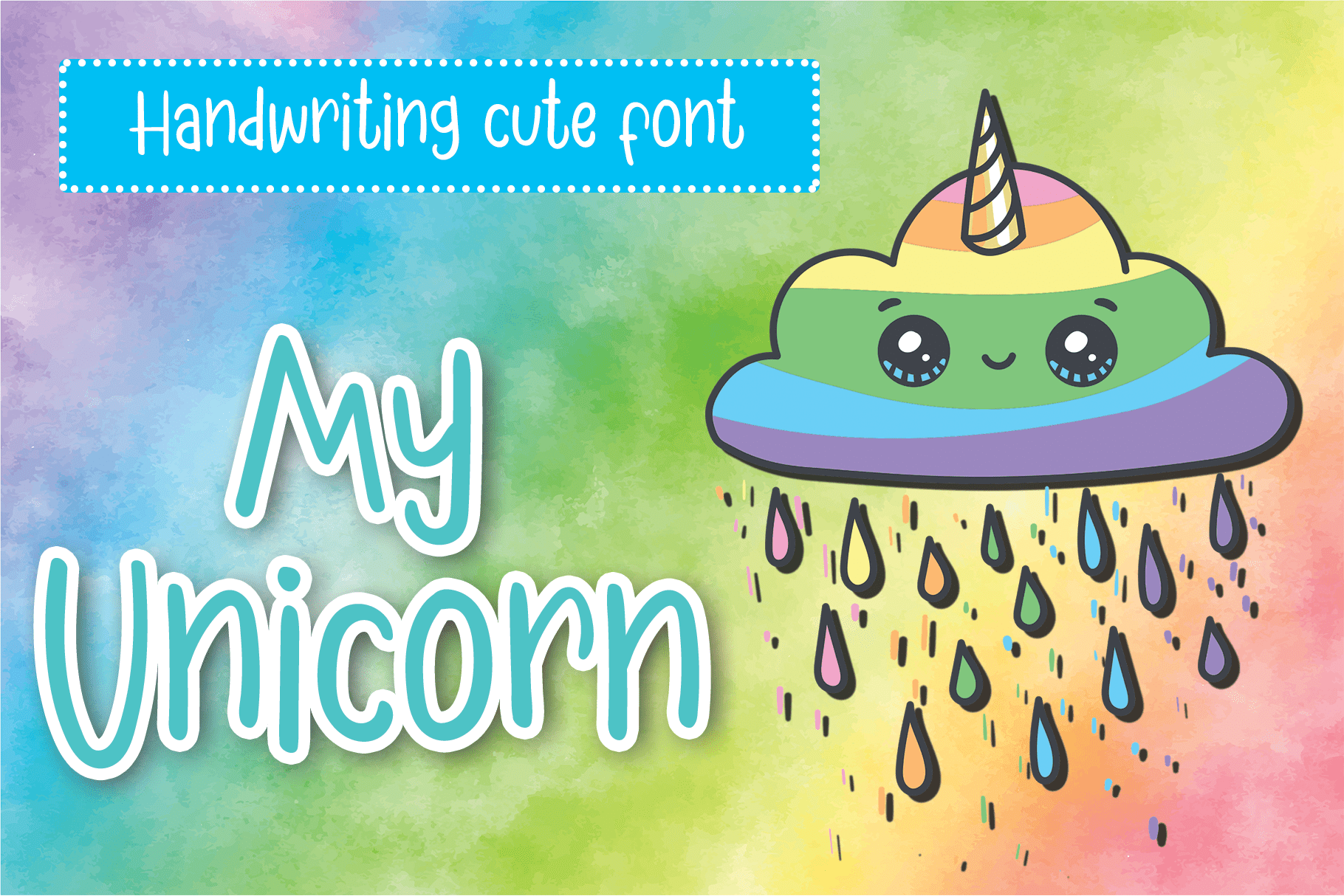 My Unicorn Display Font