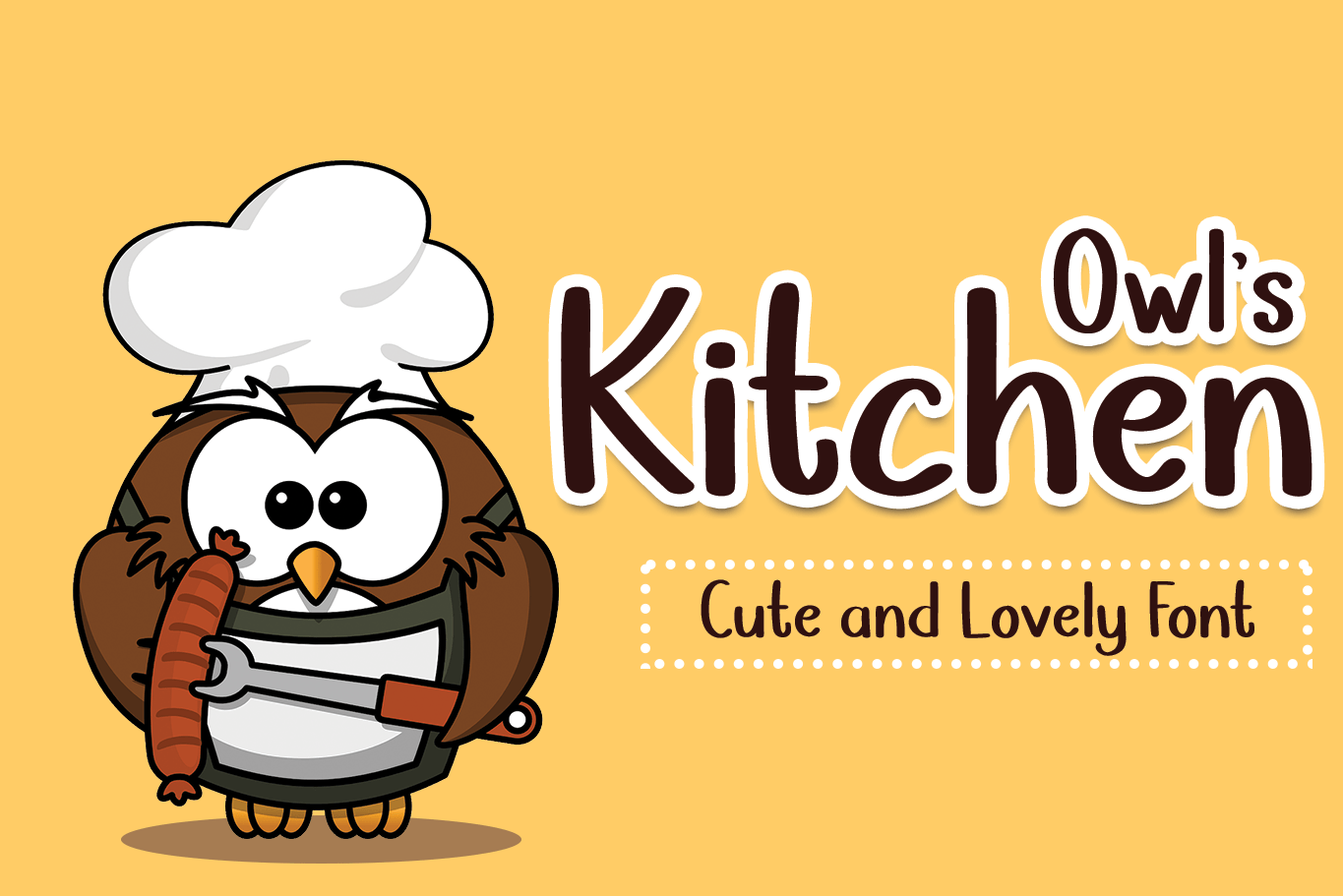 The Owl Font preview image 2