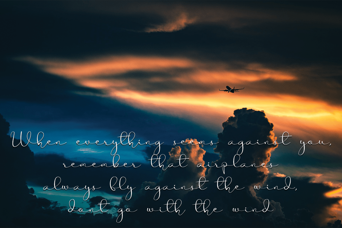 The Airplane Font preview image 3