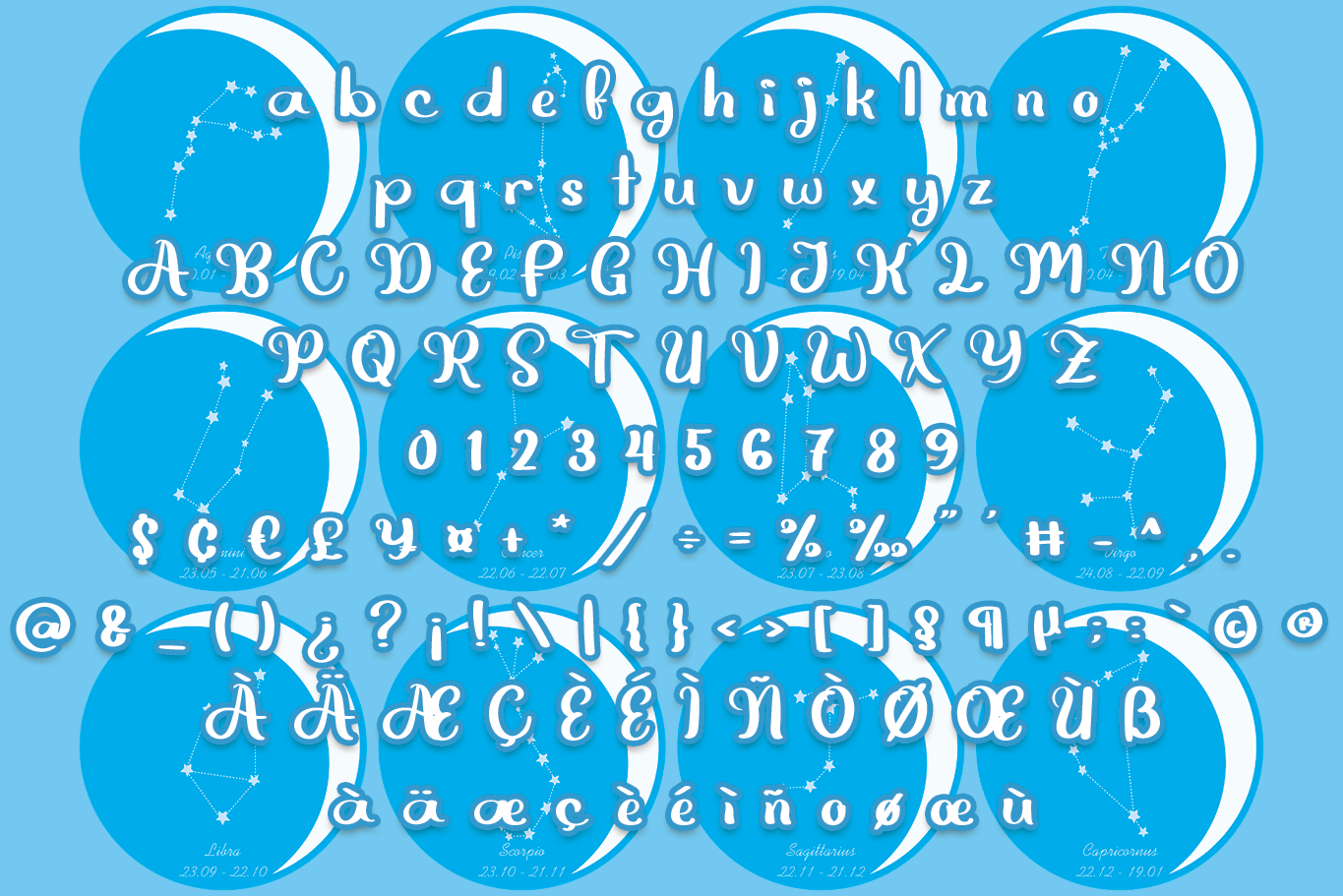 Aquarius Font preview image 4