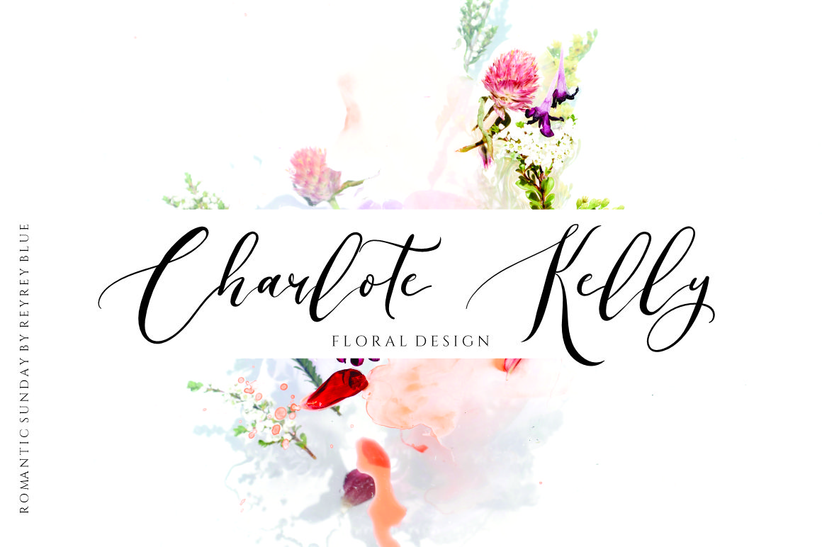Romantic Sunday Font preview image 4