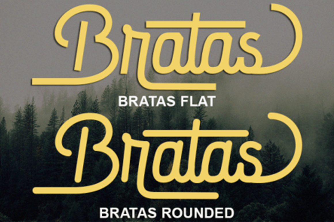 Bratas Font preview image 2