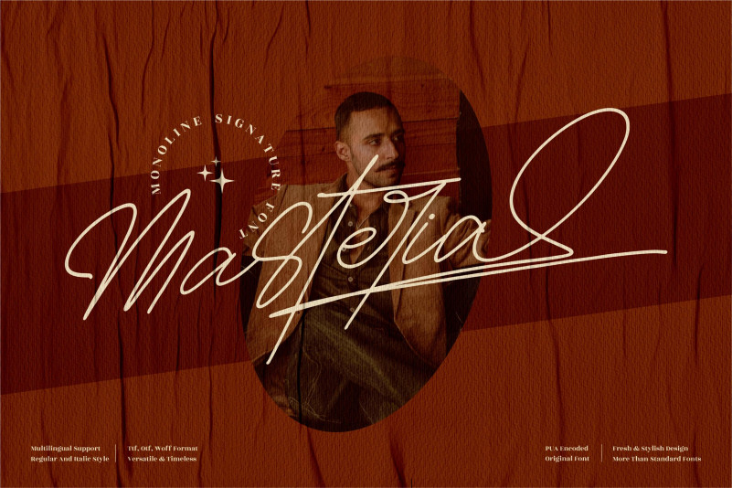 Masteria Handwritten Font