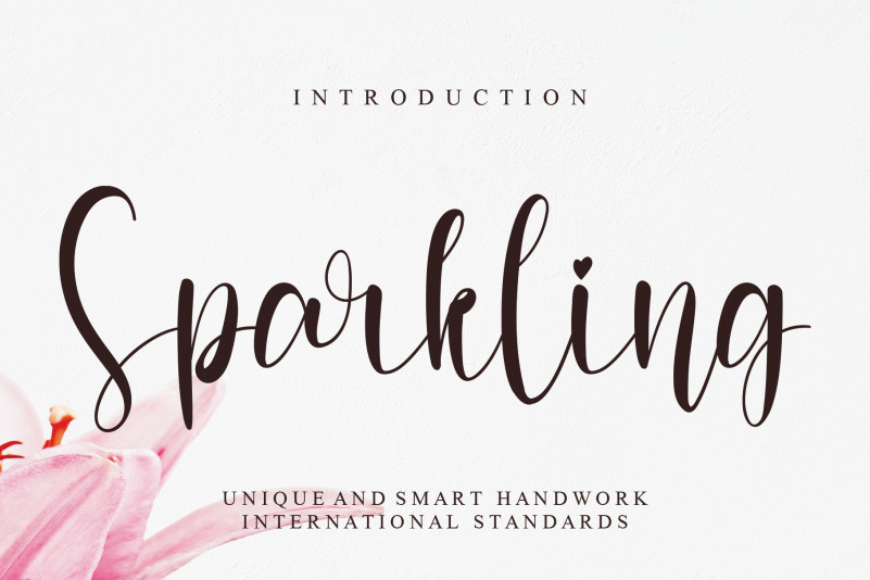 Sparkling Script Font