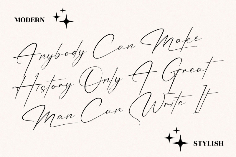 Patricia Signature Font preview image 5