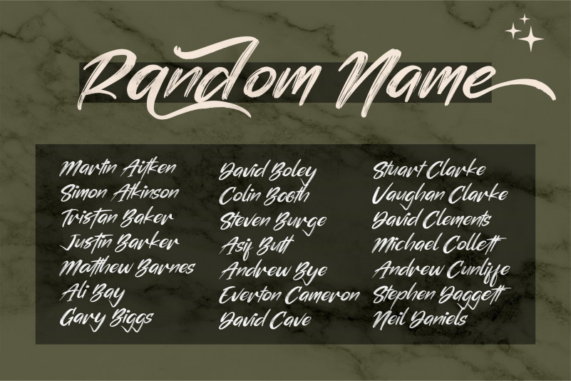 Simphony Brushe Font preview image 2
