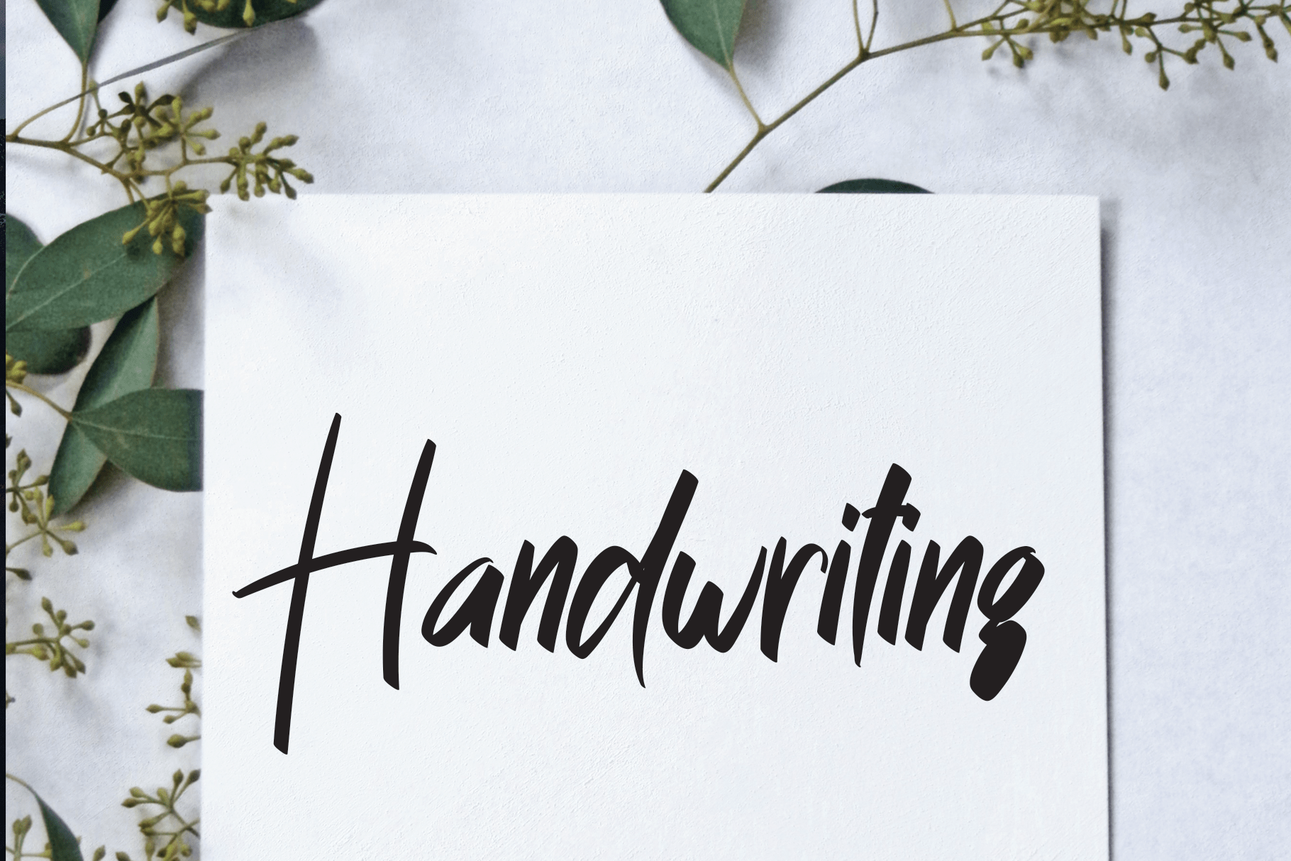Autograph Font preview image 2