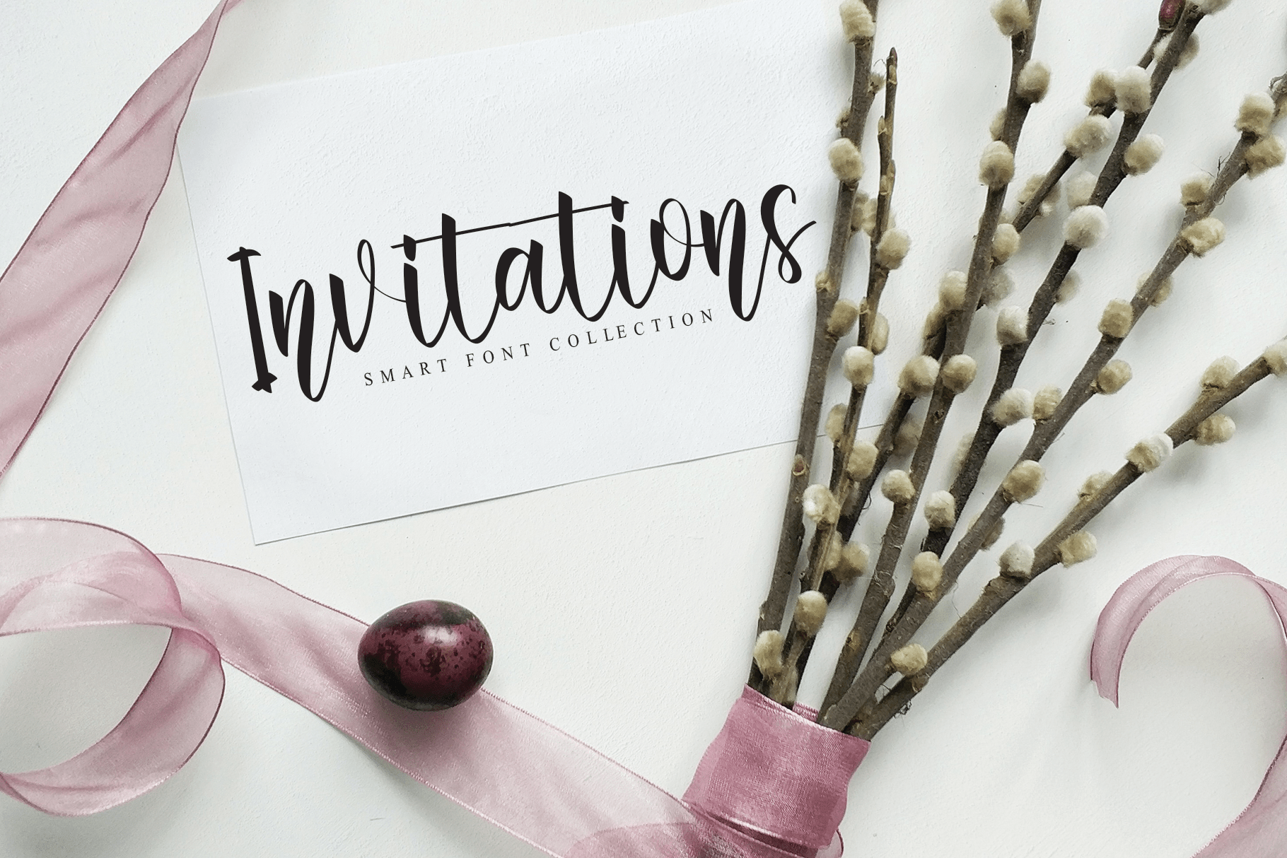 Cherry Blossoms Font preview image 3