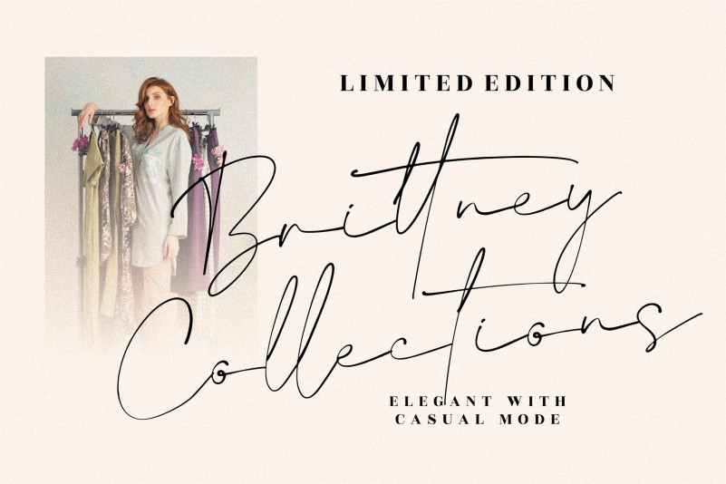 Bentila Signate Font preview image 3