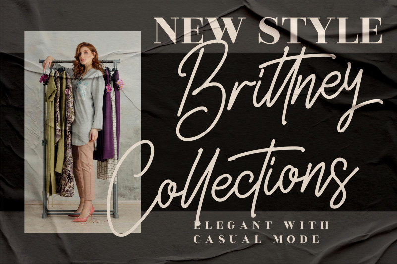Belistaria Signature Font preview image 3