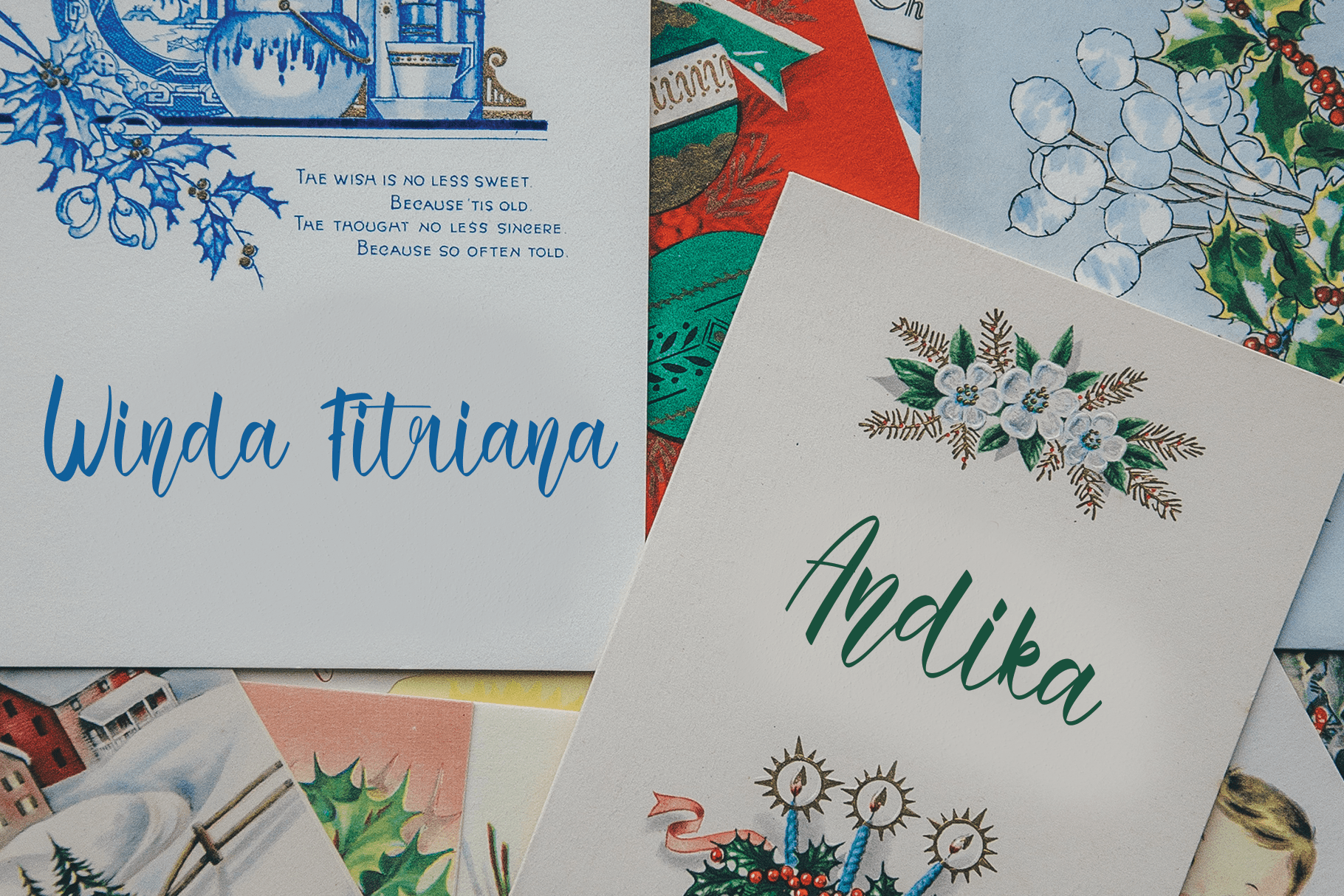 Cherry Blossoms Font preview image 4