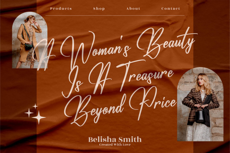 Renatta Signature Font preview image 5