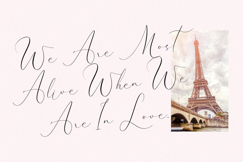 Pattricia Michella Font preview image 4