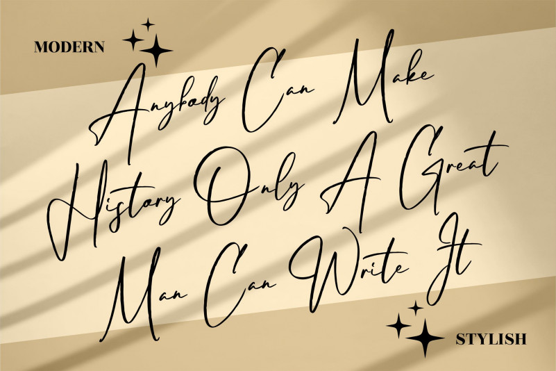 Brittanyhustle Font preview image 4