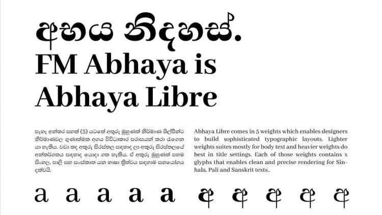 Abhaya Libre Font preview image 2