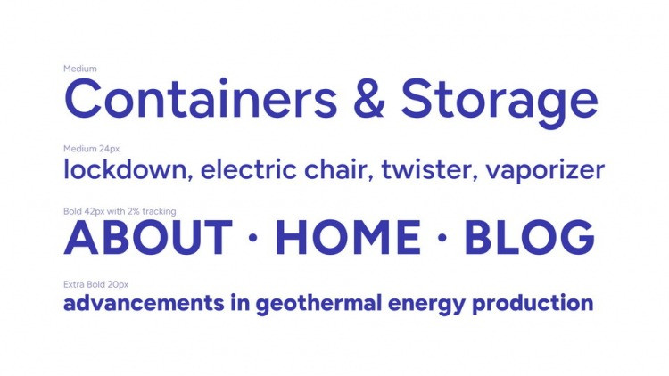 Blueberry Sans Font preview image 3