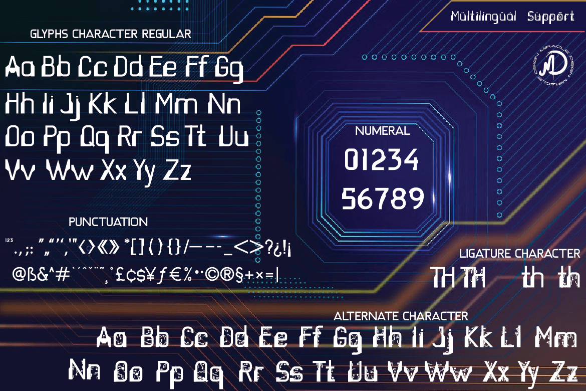 ECTRON Font preview image 4