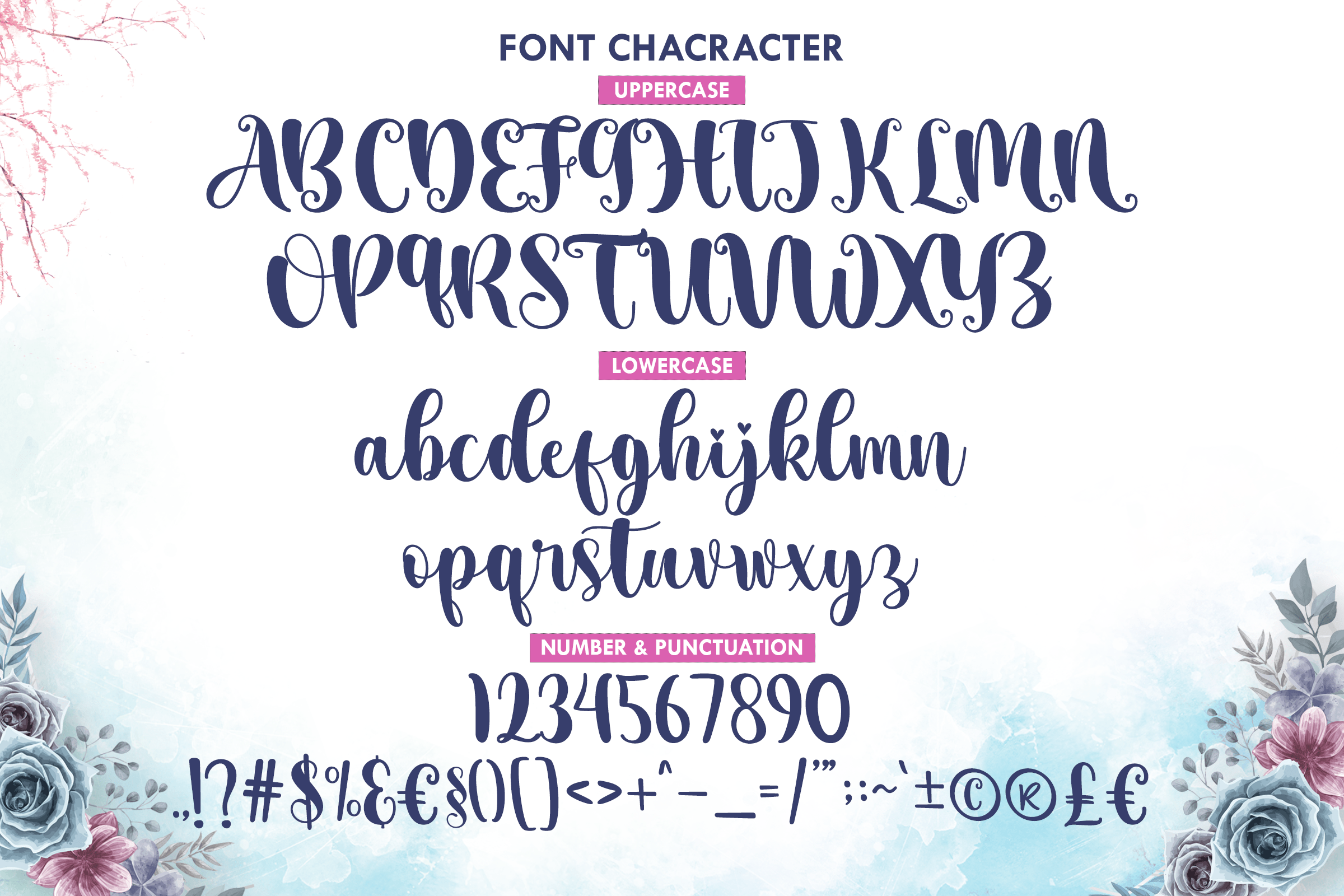 Aesthetic Midnight Font preview image 5