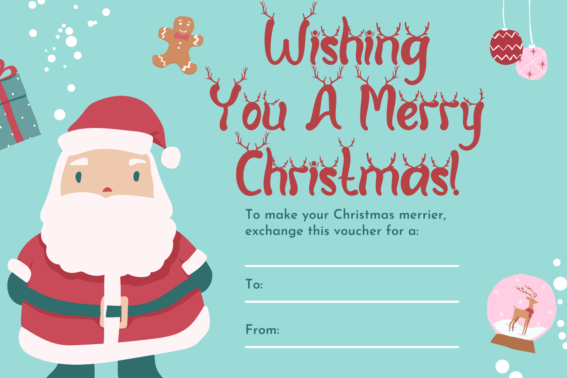 Merry Deer Font preview image 4