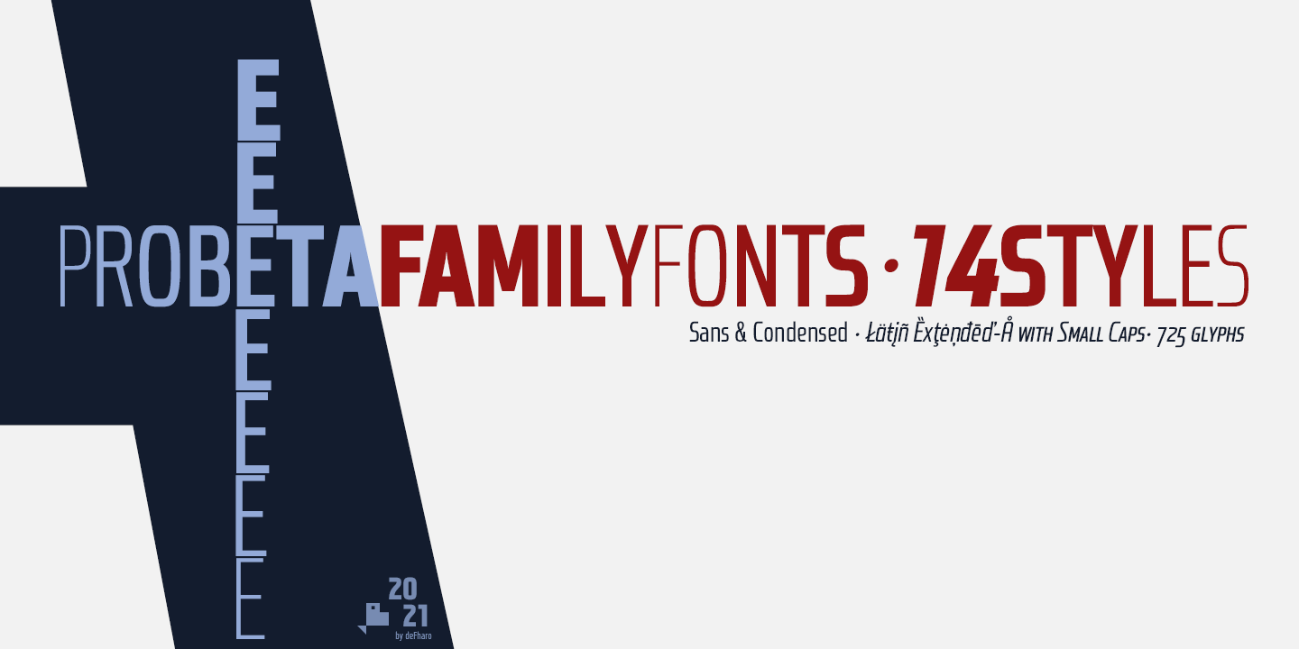 Probeta Sans Fonts preview image 2