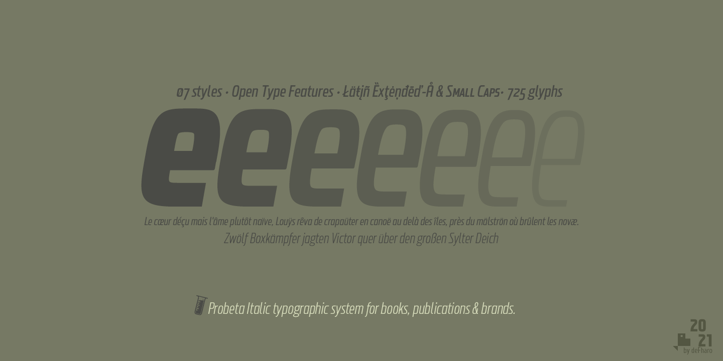 Probeta Sans Fonts preview image 5