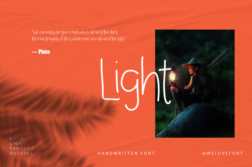 Shine on Font preview image 2