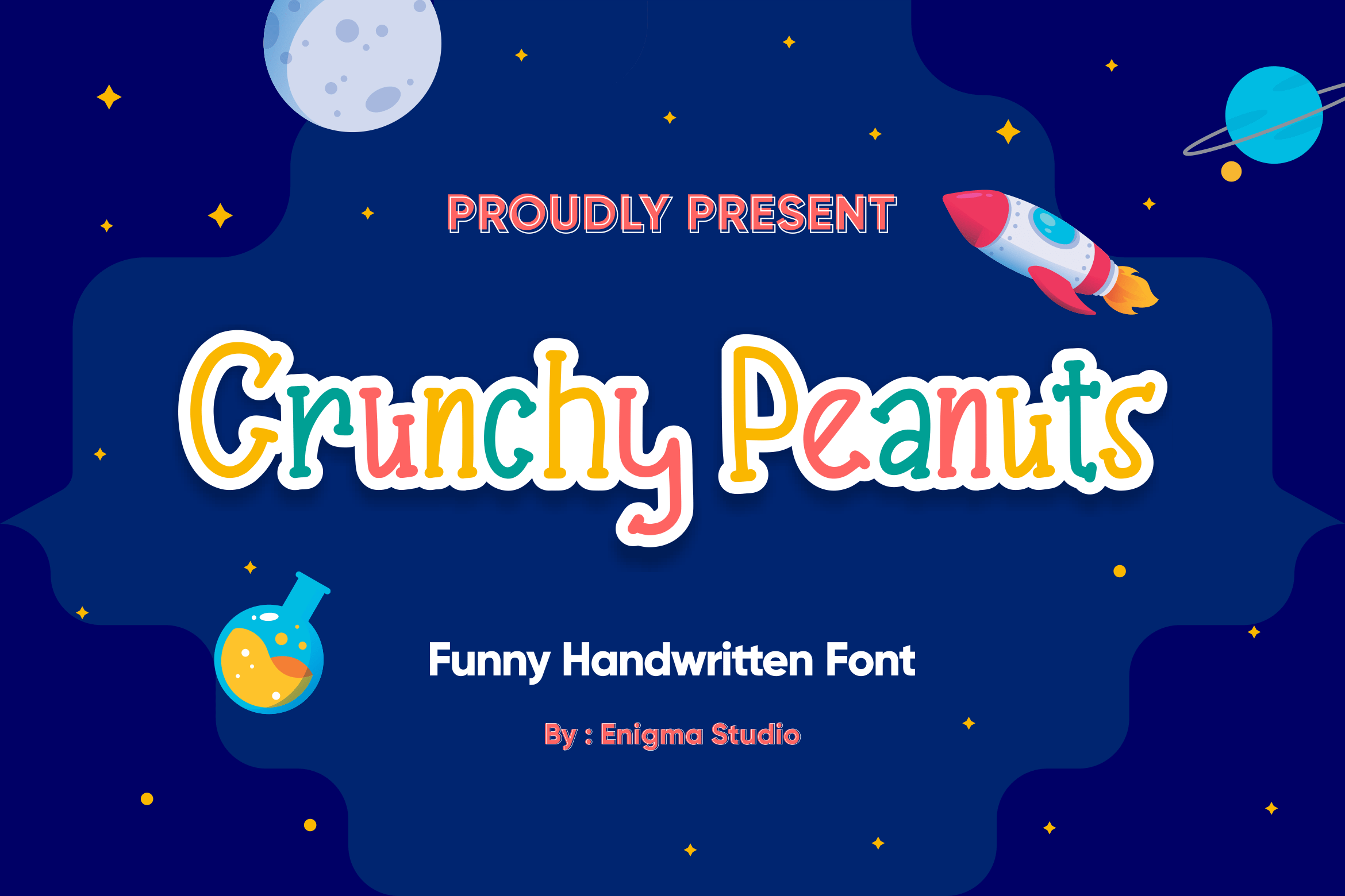 Crunchy Peanuts Display Font