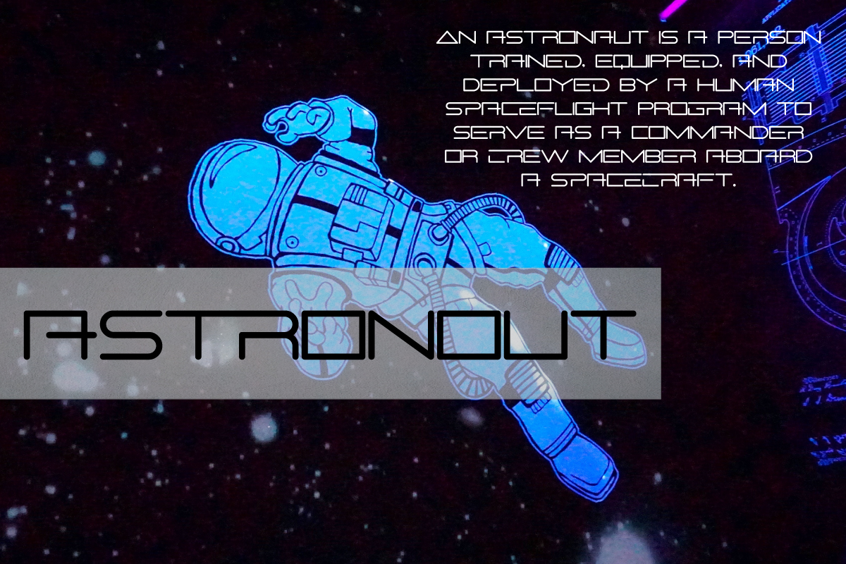 Space Power Font preview image 3