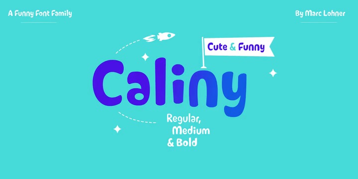 Caliny Display Font