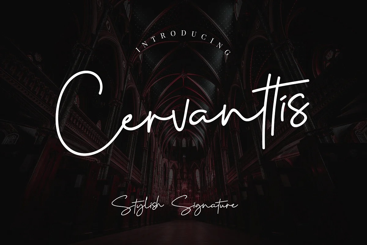 Cervanttis Handwritten Font