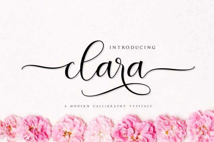 Clara Calligraphy Font
