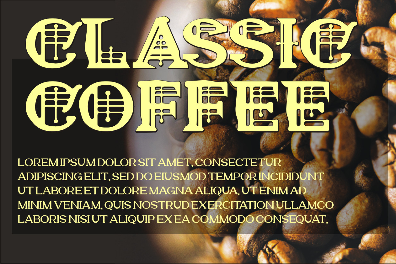 Code Combination Font preview image 3