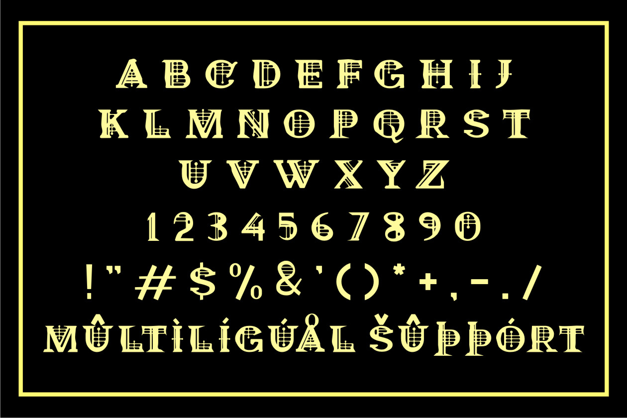 Code Combination Font preview image 2