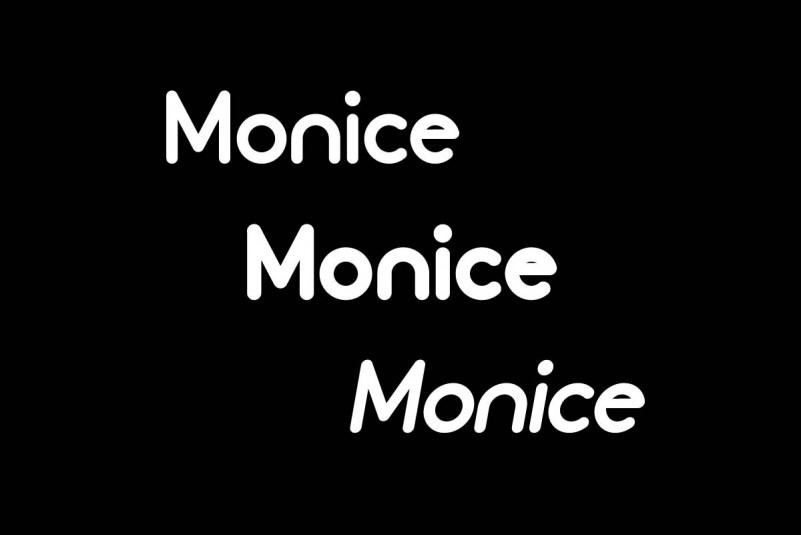Monice Font preview image 2